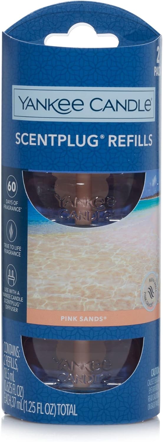 Yankee Candle ScentPlug Refill, Pink Sands Amazon.co.uk Home & Kitchen
