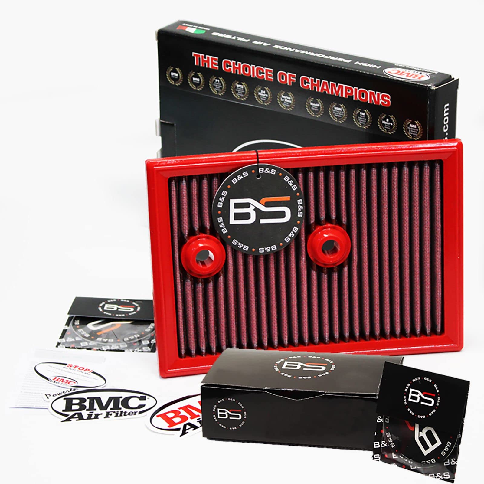 BMC Fb571/01 Filtro Aria Sportivo - Ricambio 234x271 Mm, Alte Prestazioni