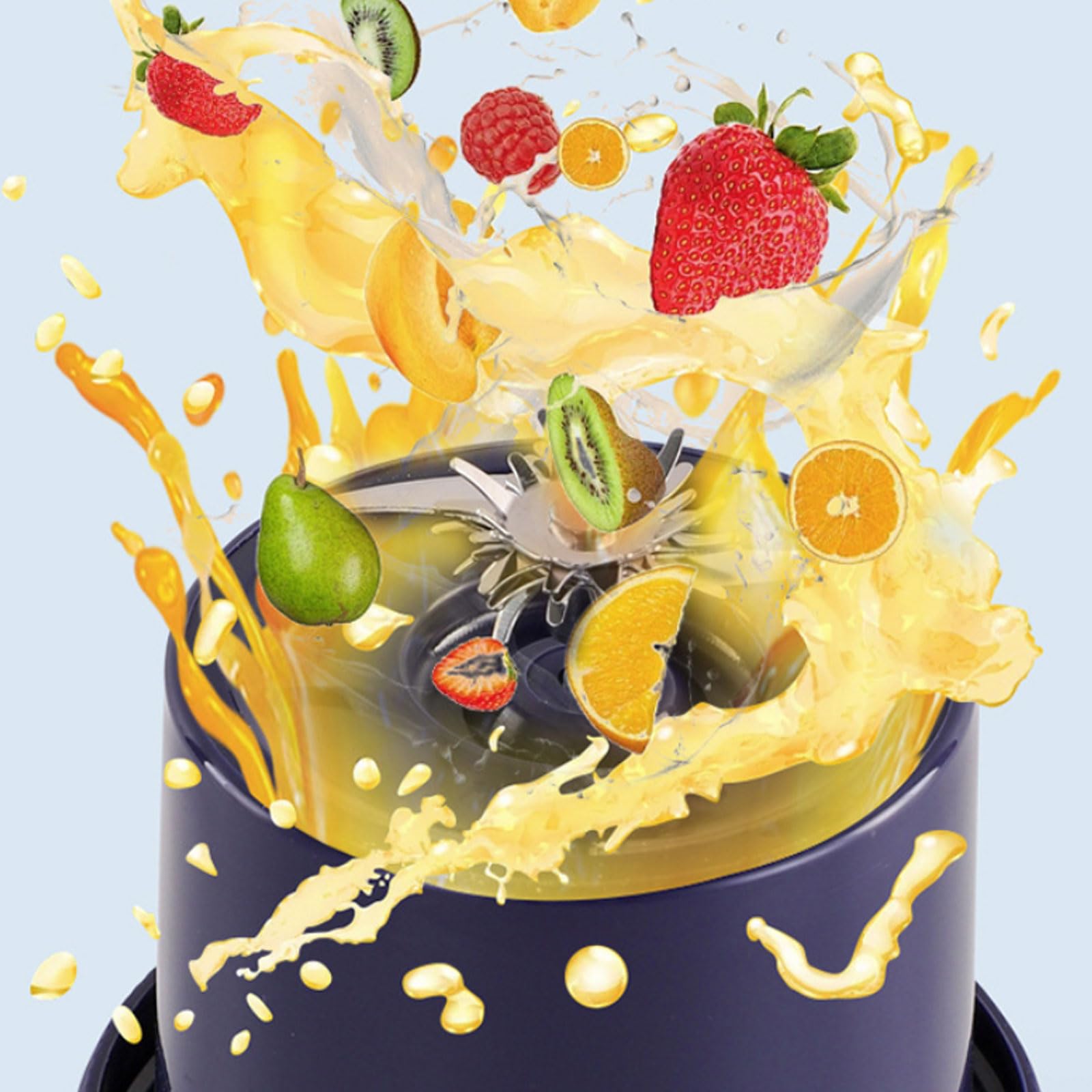 Gobelet mélangeur portable pour milkshakes rechargeable 800/1300 ml grande capacité presse-agrumes portable pour cuisine grande capacité pour mélange à la maison