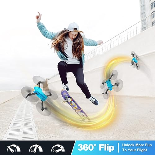 Miniatura 6 de RADCLO Mini Drone con Cámara Azul