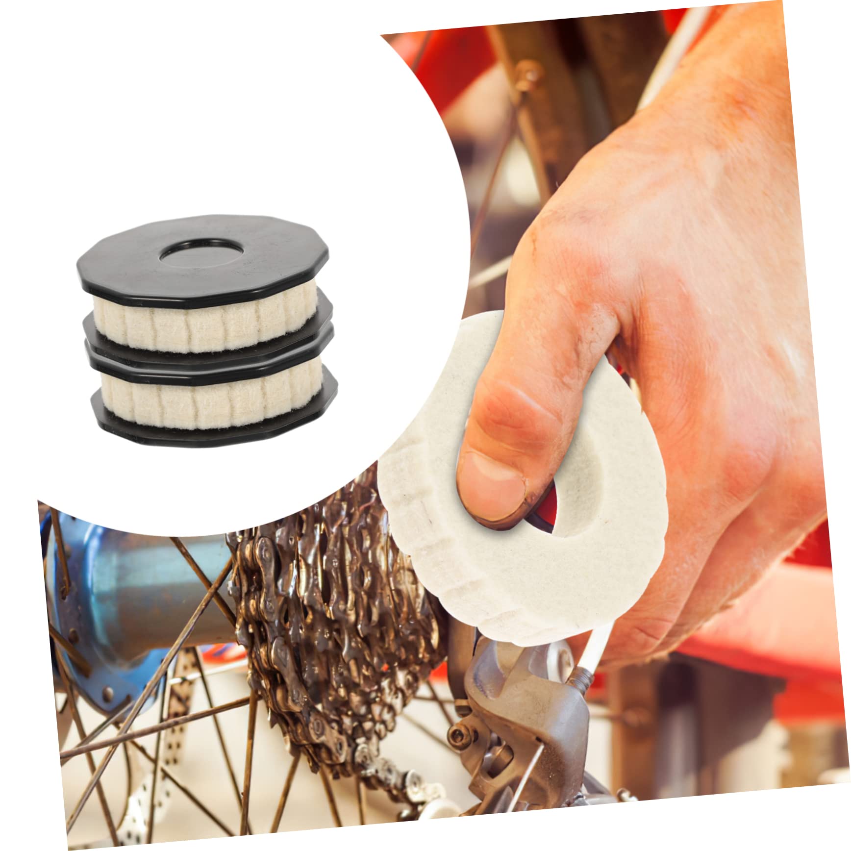 Gogogmee Bike Oiling Supply Compact Bike Chain Roller Oiler Multi-Purpose Roller Oiler