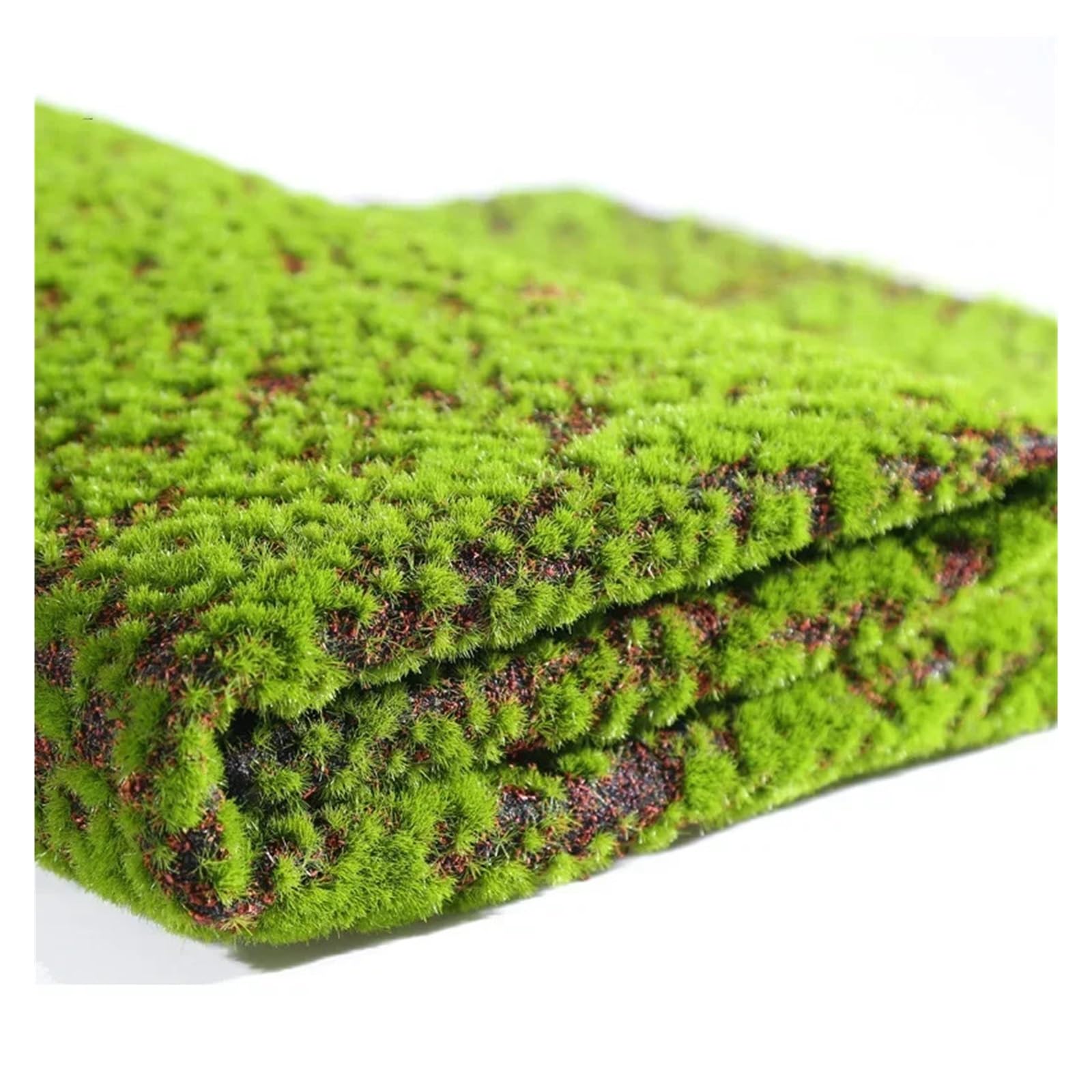Gazon artificiel nylon 100x100cm en mousse pour mini-jardin, balcon et mariage