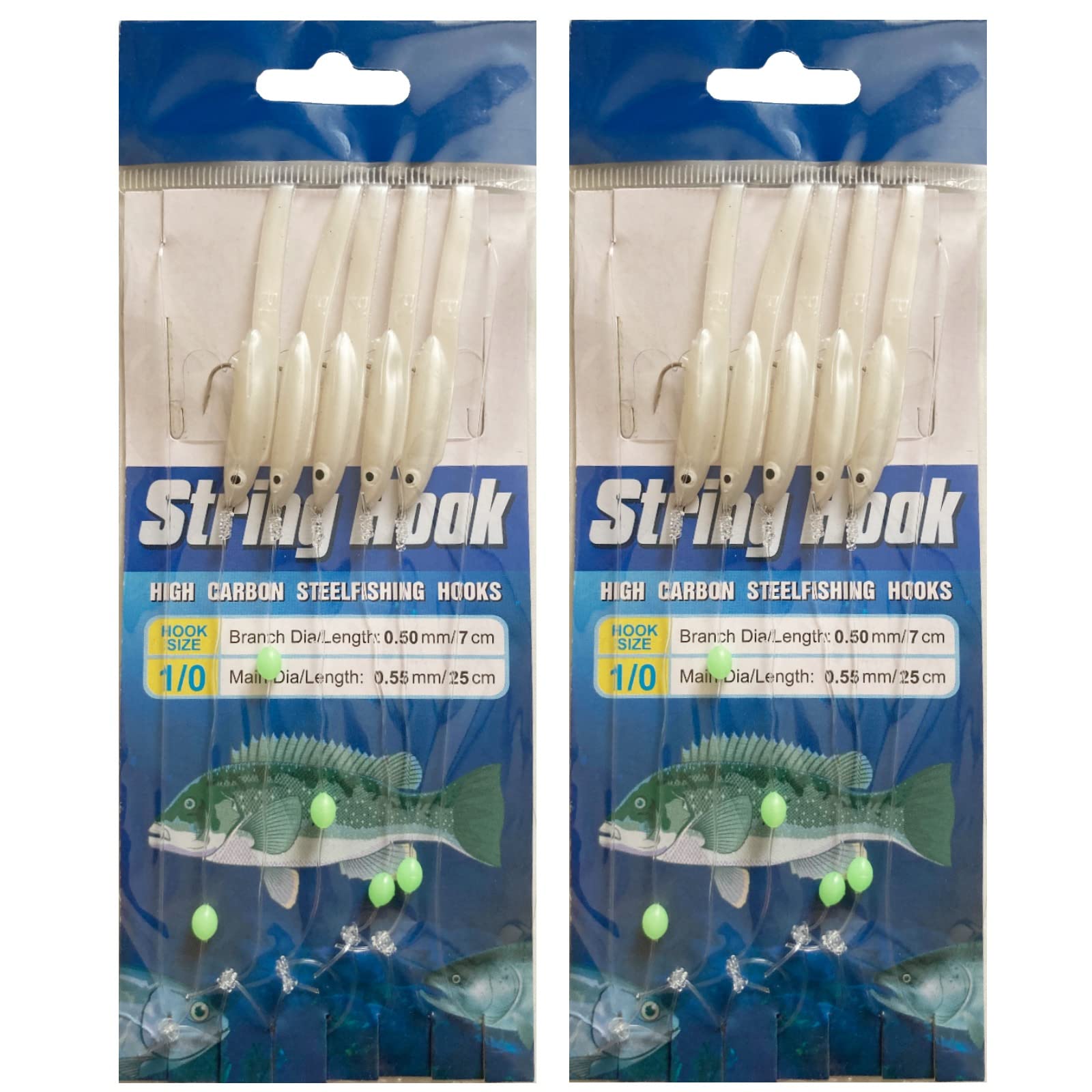 【ジグサビキ】4個セット Amazon.co.jp: ・ジギングサビキ 10号 4セット入り ジグサビキ