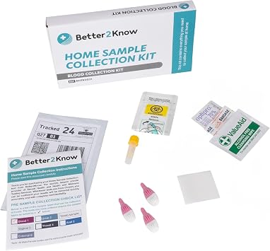 Testosterone Level Home Monitoring Kit by Better2Know. Easy to use Finger Prick Blood Test for Males and Females. Accurate and Fast Results Through UKAS accredited UK lab.