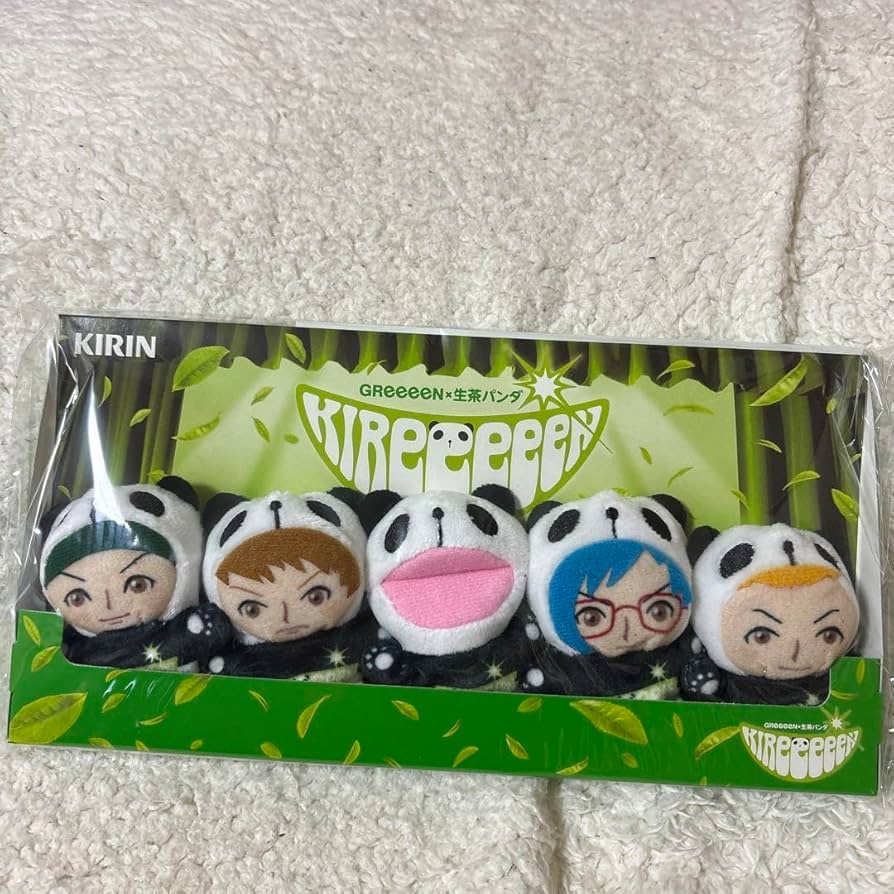 生茶パンダ パンダっち+Greeeen指人形激レアセット 生茶パンダ パンダっち+Greeeen指人形激レアセット
