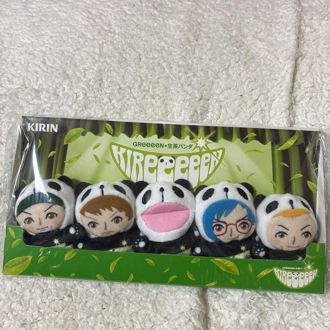 生茶パンダ パンダっち+Greeeen指人形激レアセット Amazon.co.jp: 当選 GReeeeN GRe4N BOYZ 生茶パンダ指人形