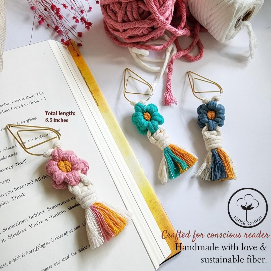 Macrame Bookmark (Mystic Set)