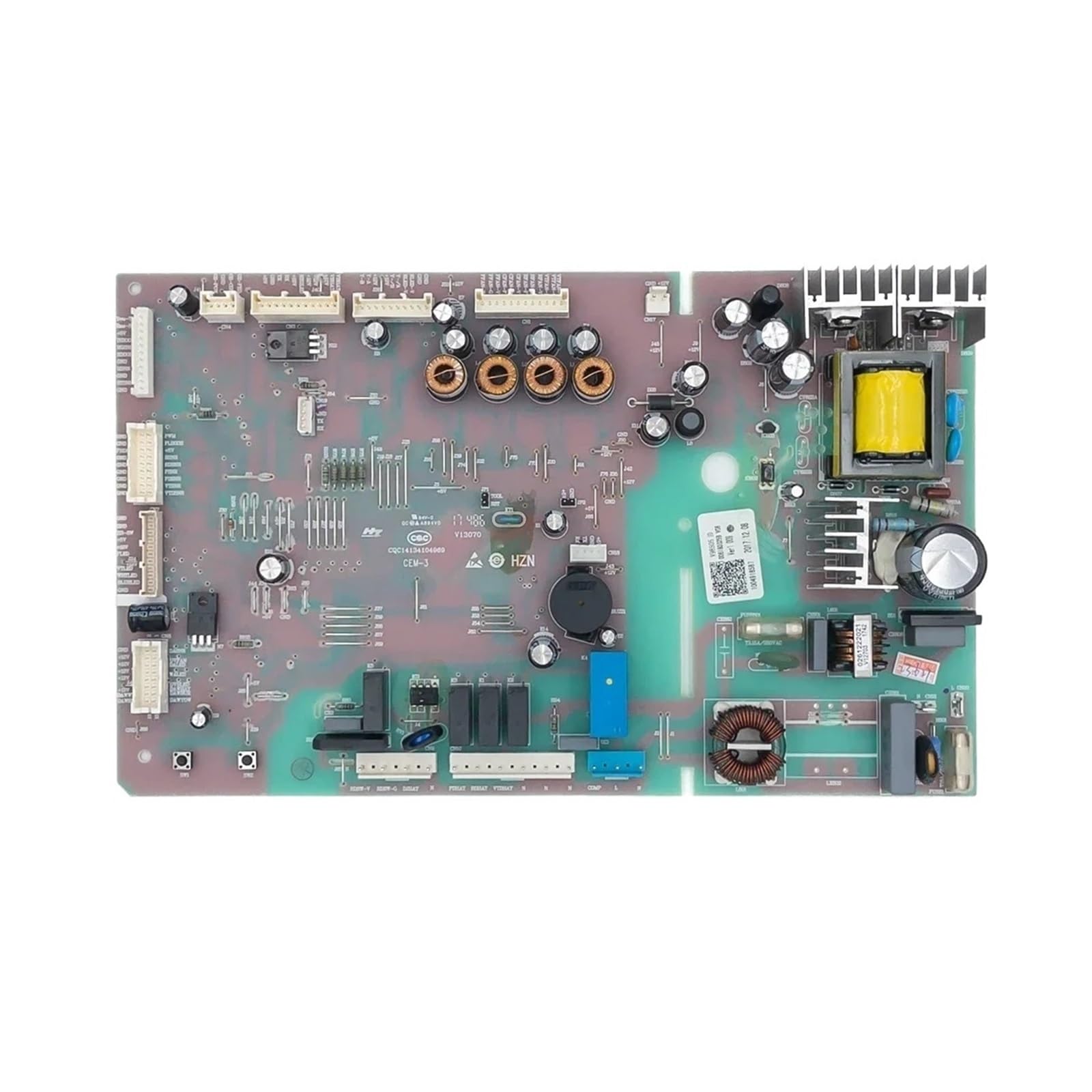 Fkymx 1Pcs 0061800259 Circuit Pcb V98505 Control Board，Compatible For Haier，Refrigerator Fridge Motherboard Freezer Parts