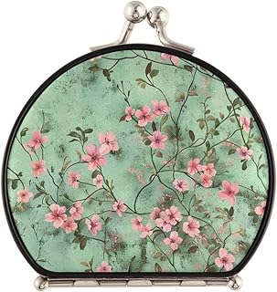 Light Green Little Blush Flowers Double-Sided...