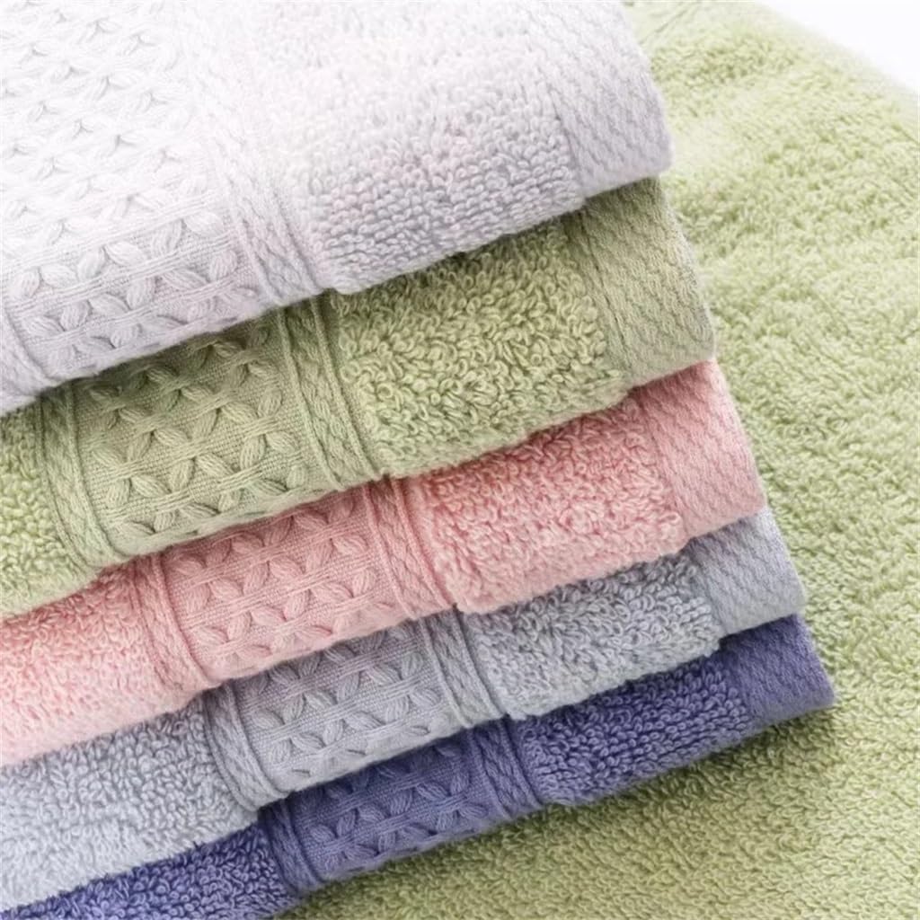 Bath Towel Set Soft Cotton Highly Absorbent Bath Towels(Gray)