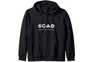 SCAD 3D M.C. Escher Style College Zip Hoodie: Uncover Artistic Depth
