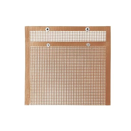 EXCLUZO Reusable BBQ Mesh Grill Pouch Non-Stick Barbecue Bag for Charcoal Electric Grills 27 * 22/10.6 * 8.6inch