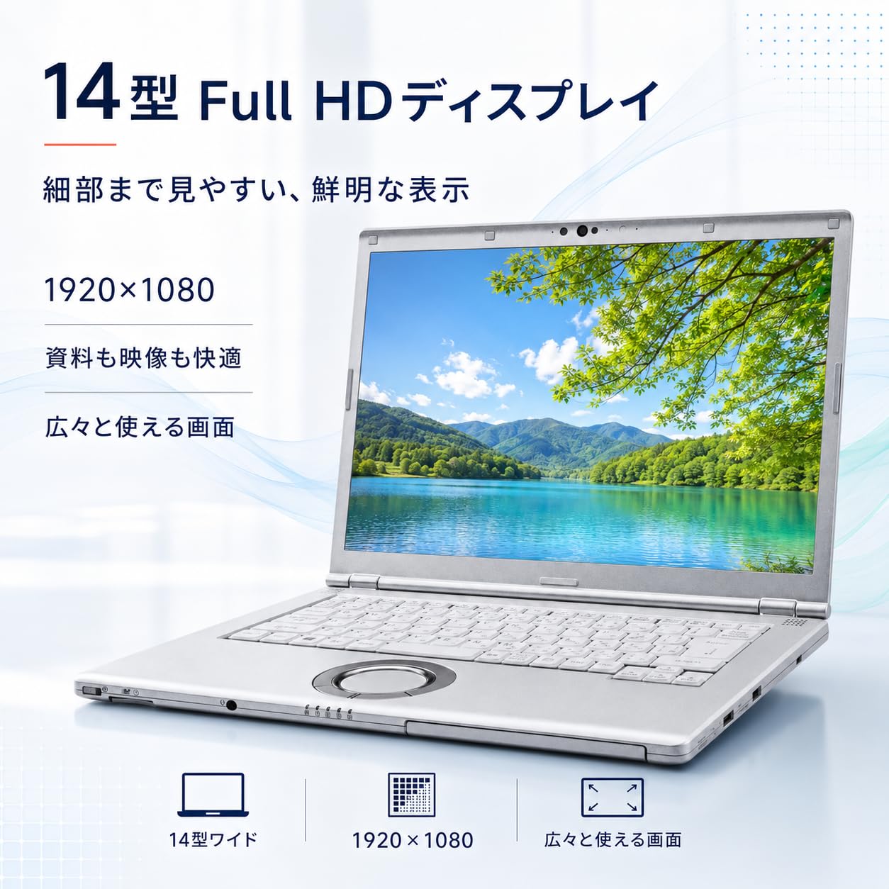 Amazon.co.jp: 【整備済み品】ノートパソコン Let's note CF-LV9 14型