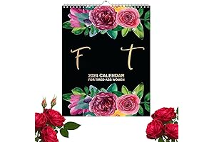 2024 Calendar for Tired Women, Break The Bias Office Wall Calendar with Memo Space