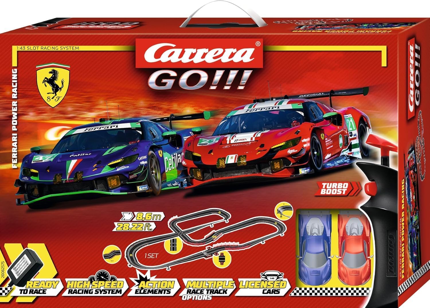 Ferrari 296 GT3 AF Corse No. 21 Slot Car