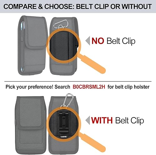 Miniatura 3 de ykooe Funda de nailon para teléfono celular, compatible con iPhone 14 Pro Max, 13 Pro Max, 12 Pro Max, 11 Pro Max, XS Max, 8 Plus, 7 Plus, 6s Plus,