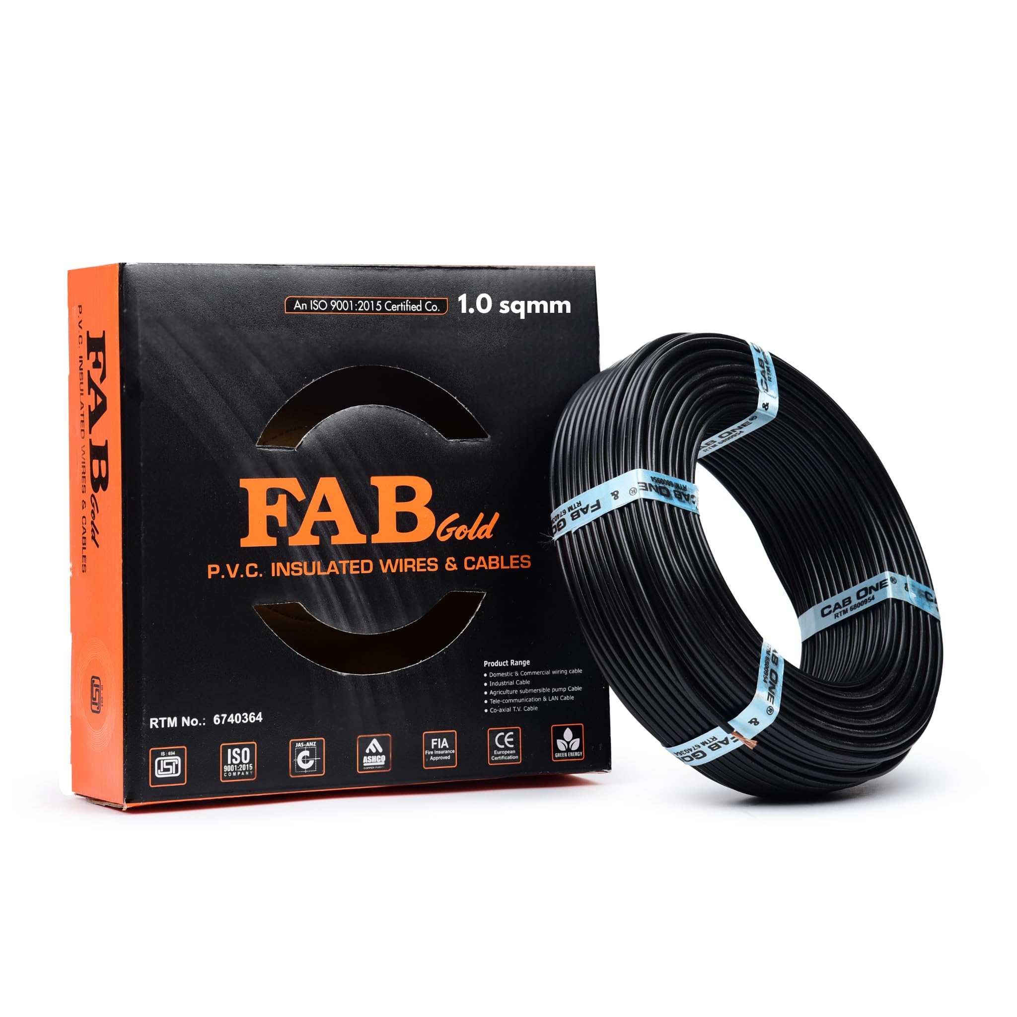 KRIPA Red Electrical Wire - 90m, FR PVC, Pest Protection -8