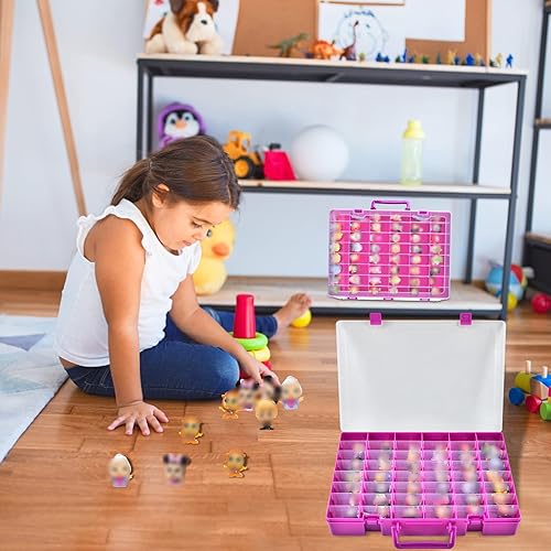 Miniatura 5 de Vitrina compatible con figuras coleccionables de Disney Doorables. Organizador de almacenamiento de juguetes para múltiples miradas, para personajes