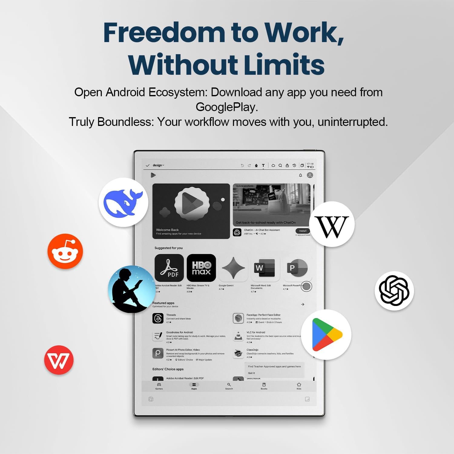 iFLYTEK AINOTE 2: 10.65" E-Ink Digital Paper Tablet – AI Meeting Assistant, Automated Smart Summaries, Live Voice-to-Text Transcription & Included Stylus