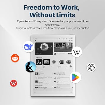 iFLYTEK AINOTE 2: 10.65 E-Ink Digital Paper Tablet AI Meeting Assistant, Automated Smart Summaries, Live Voice-to-Text Transcription & Included Stylus