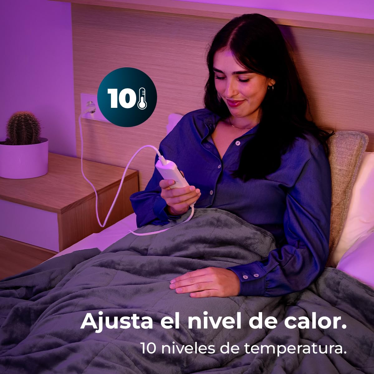 Cecotec Coperta Elettrica Termica HeatConfort ThermalBlanket Sherpa(160