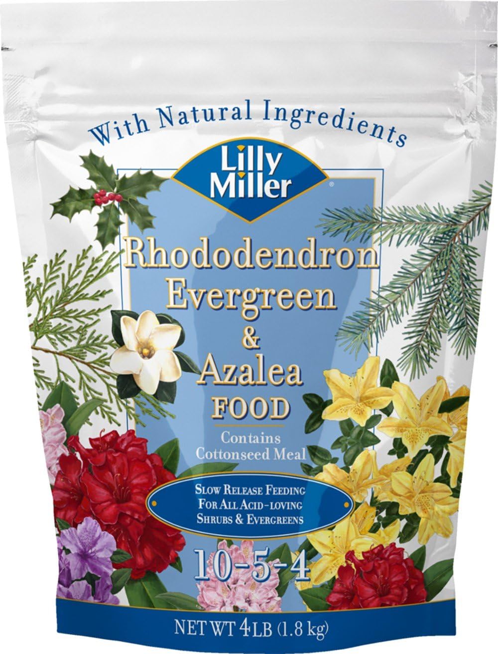 Lilly Miller Rhododendron Evergreen & Azalea Food Bag 10-5-4, 4lb