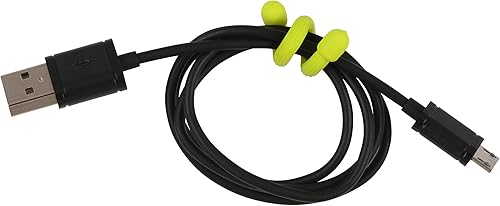 Vista 38 de Nite Ize - Sujetador de goma retorcible GTPP18-01-R8 Original Gear, 18 pulgadas, paquete de 6 unidades, color negro.