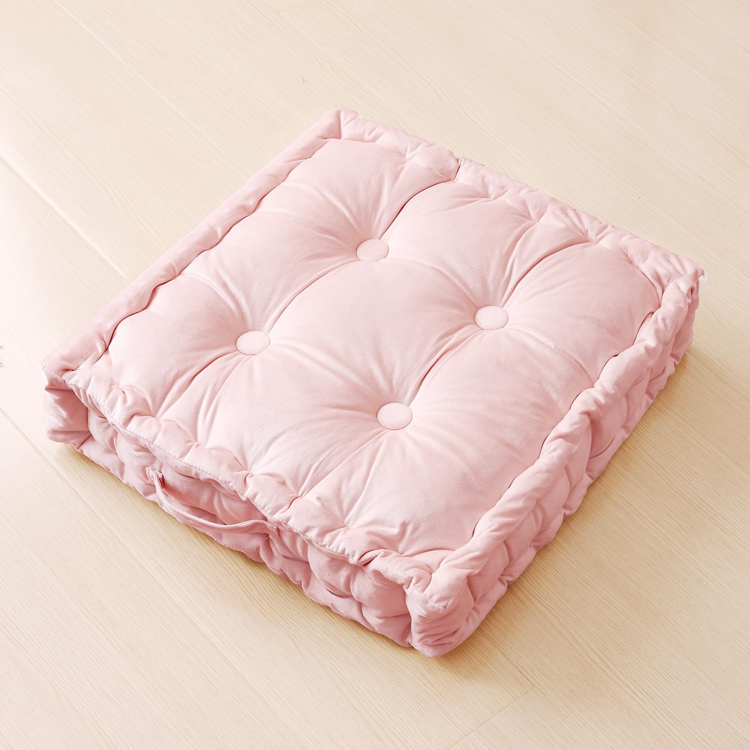 Amazon.com: RuzRhyth Square Floor Pillows, Large Floor Cushion for