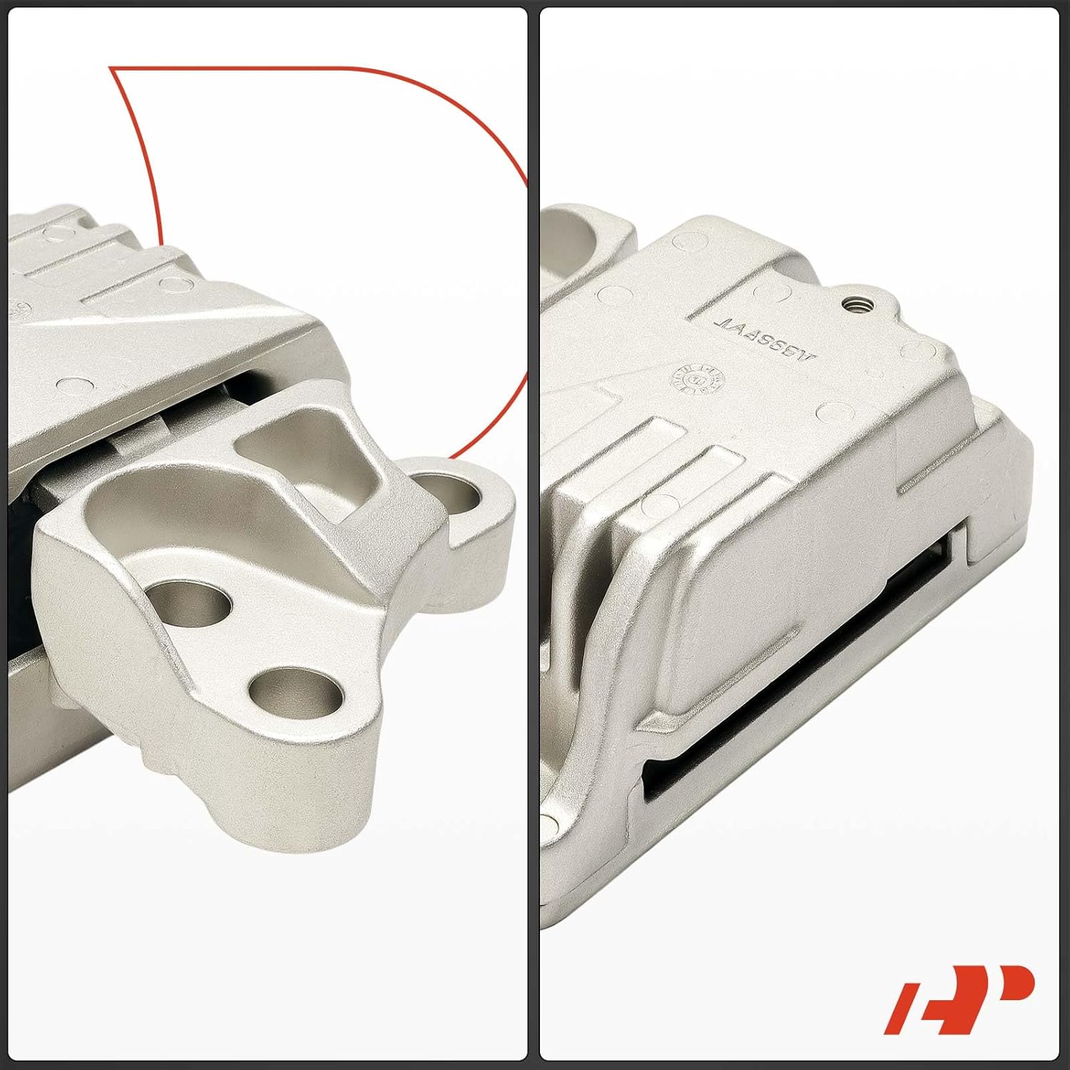 A-Premium Left Transmission Mount Compatible with Jeep Compass 2017-2022, Renegade 2016-2021 & Ram ProMaster City 2018-2022 & Fiat 500X 2017-2018, 2.4L, Driver Side