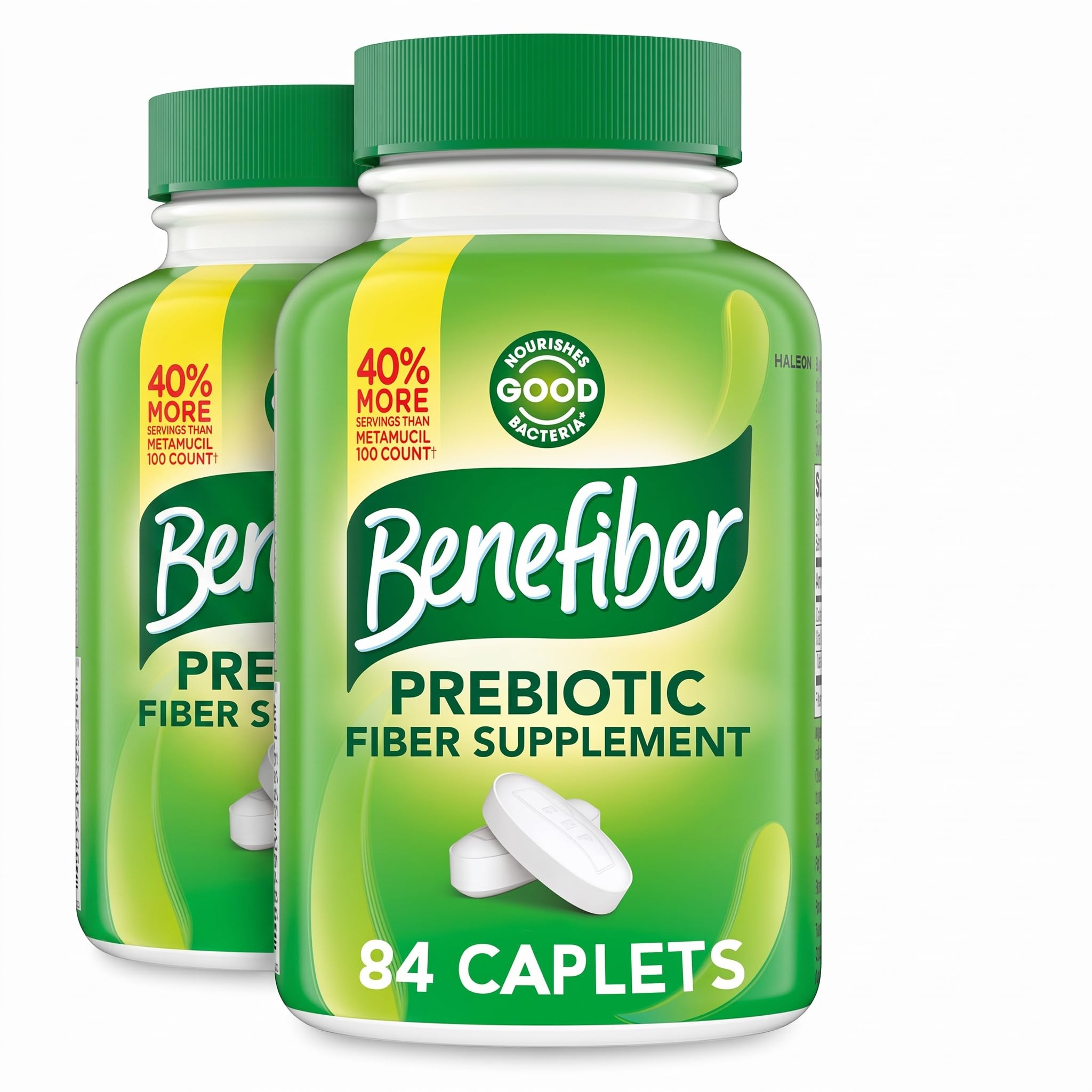 Benefiber Prebiotic Fiber Supplement Caplets, 84 count — Amazon image 21