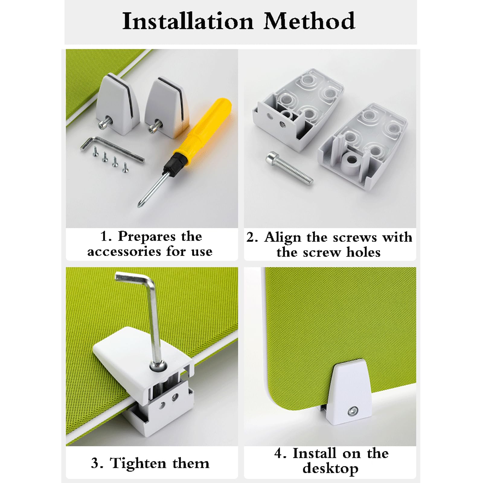 Panneau de séparation Acoustique pour Bureau, cloison insonorisée, séparateur de confidentialité pour Bureau, Solution de réduction du Bruit pour Espace de Travail en Cabine