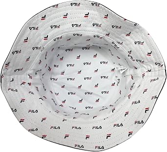 Fila Unisex Speed Logo Reversible Bucket Hat (Black)