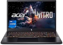 Acer Laptop para jogos Nitro V | Processador Intel Core i7-13620H | GPU para laptop NVIDIA GeForce RTX 4050 | Tela FHD IPS 165Hz de 15,6 polegadas | DDR5 de 16 GB | SSD Gen 4 de 1 TB | Wi-Fi 6 | KB