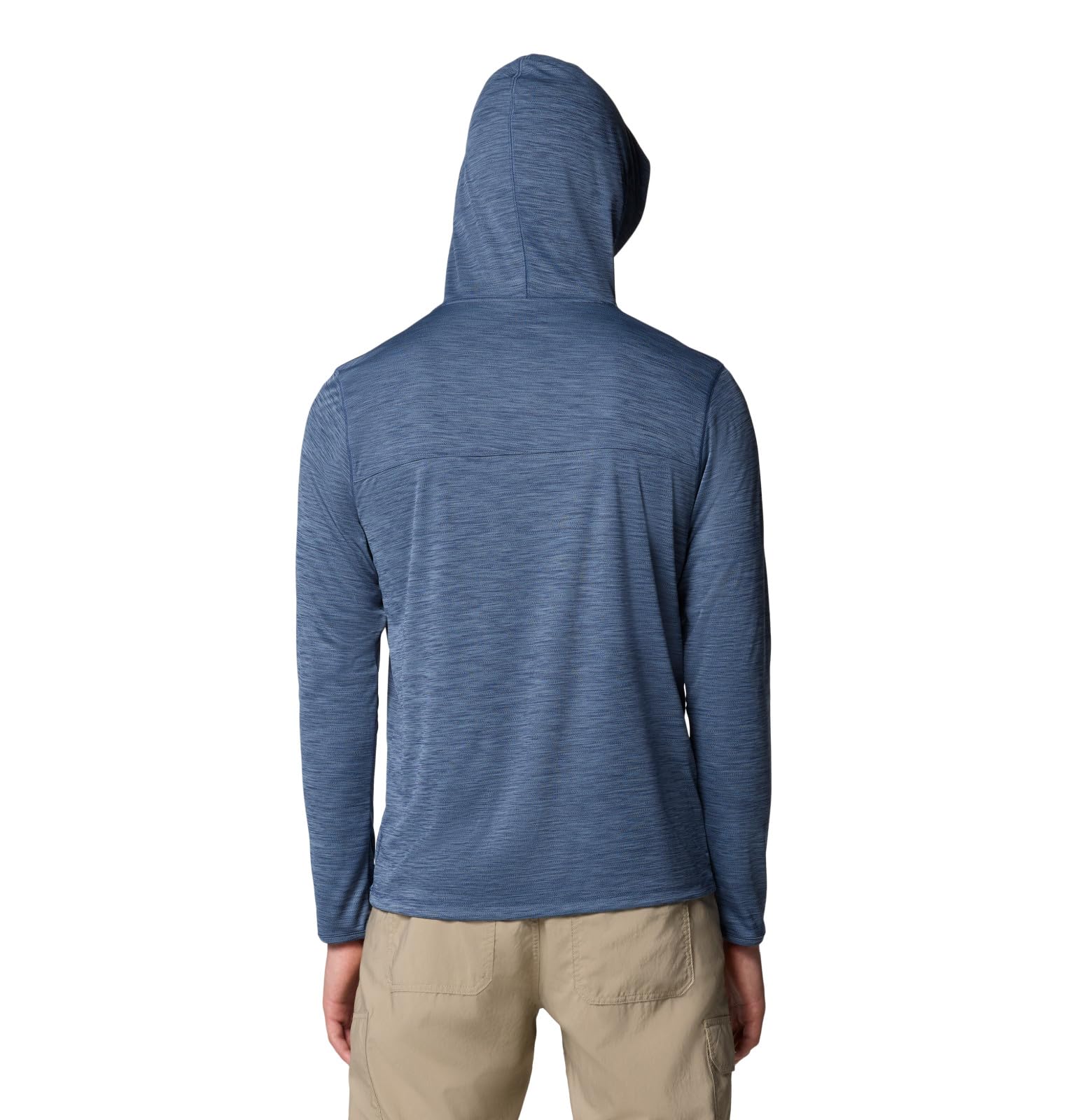 Columbia Men's Sage Peak Knit Hoodie, Dark Mountain Heather, Medium