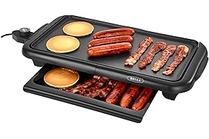 Electric Griddle with Warming Tray - The Ultimate Indoor Grill