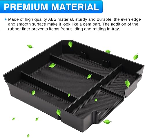 Miniatura 5 de Autorder Ajuste personalizado para organizador de consola central accesorios Toyota Tundra 2022 2023 caja de almacenamiento para reposabrazos