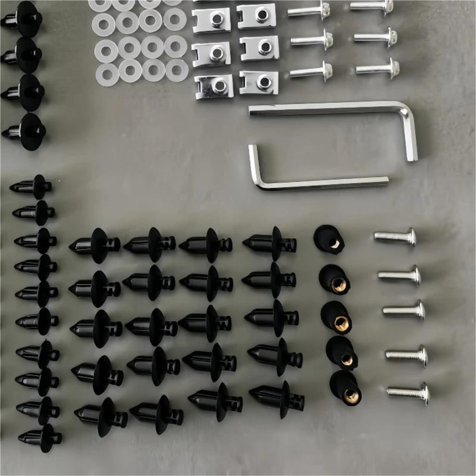 Motorrad Schrauben Schraube Für Yamaha FJR 1300 FJR1300 2004-2015 Verkleidung Schrauben Kit Windschutzscheibe Muttern Karosserie Schrauben Schrauben Muttern