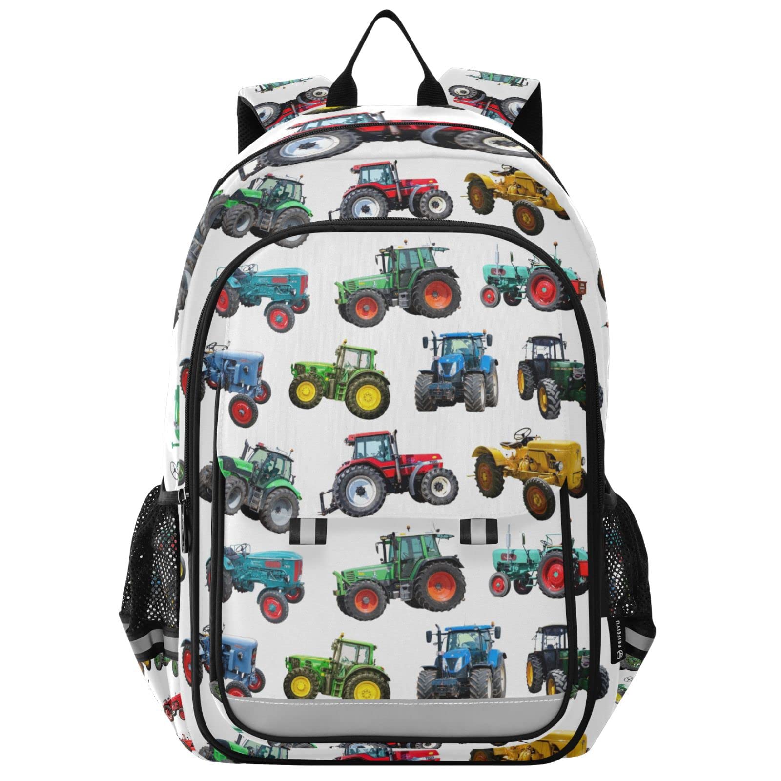 XDMXY Tractor Backpack for Student; School Backpacks Travel Laptop Bags Bookbags for Suitable for ages 6-12 Student