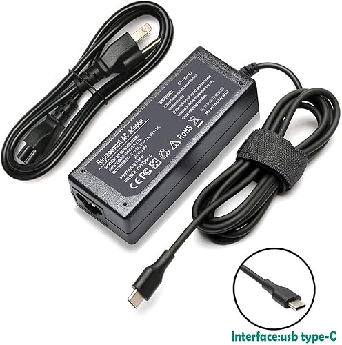 Miniatura 2 de 65W 45W 20V 3.25A USB C Tipo-C Adaptador de CA Cargador para Samsung Notebook 9 Pen Pro NP930SBE NP930MBE NP950SBE Serie 7 Spin NP750QUA-K01US