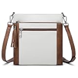 SENDEFN Crossbody Bags for Women, Multi Pocket Casual Crossbody Bag, Leather Purse for Women, Shoulder Handbag with Tassel