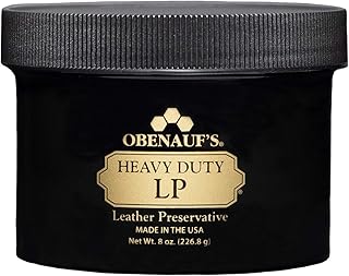 Obenauf's Heavy Duty LP (Leather Preservative) - Leather Conditioner Natural Oil Beeswax Formula - Complete Care for Leath...