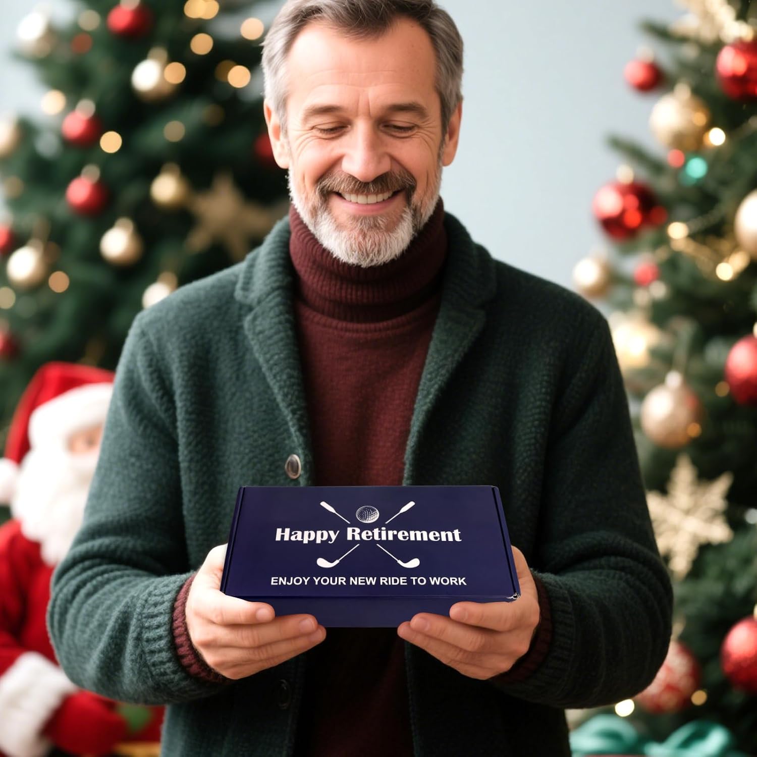 Fancy Land Retirement Golf Gifts for Men Funny Golf Balls | for Men Women Golfers Dad Husband Grandfather, Christmas Gift, Birthday Gifts