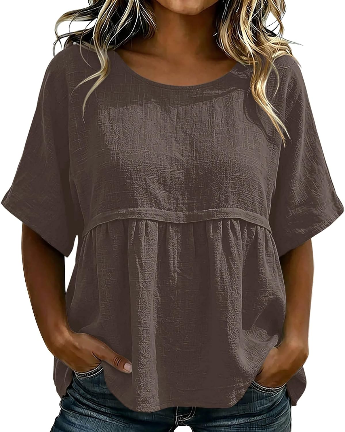Womens T Shirts Short Sleeve Summer Tops Casual Loose | T Shirts for Women Short Sleeve Summer Tops Casual Loose Fit Soft Tees Beach Vacation Clothes Outfits