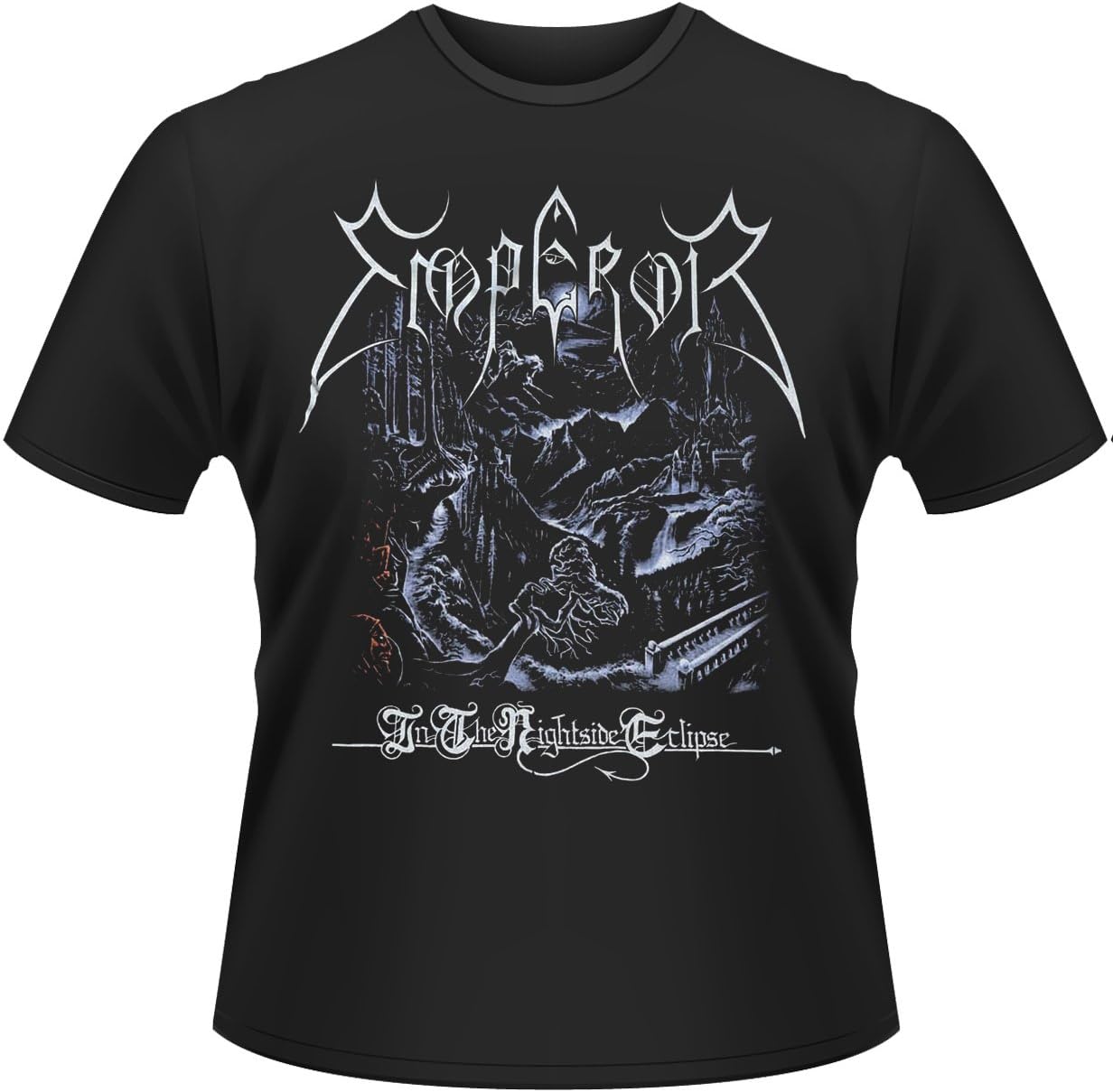 Emperor in The Nightside Eclipse Black Metal Official Tee T-Shirt Mens Unisex (Large)