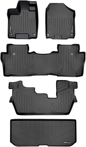 Miniatura 59 de MAXLINER Alfombrillas de tercera fila para Honda Pilot 2016-2022 2-Negro -,3-Negro -,4-Negro -,Honda (CR-V) 2012-2016,Honda (CR-V) 2017-2022,5-Negro