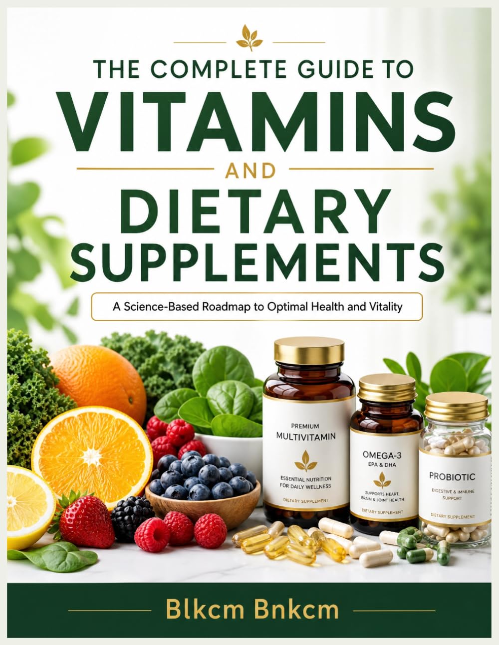 The Complete Guide to Vitamins and Dietary Supplements: To Boost Energy, Strengthen Immunity, and Live with Vitality