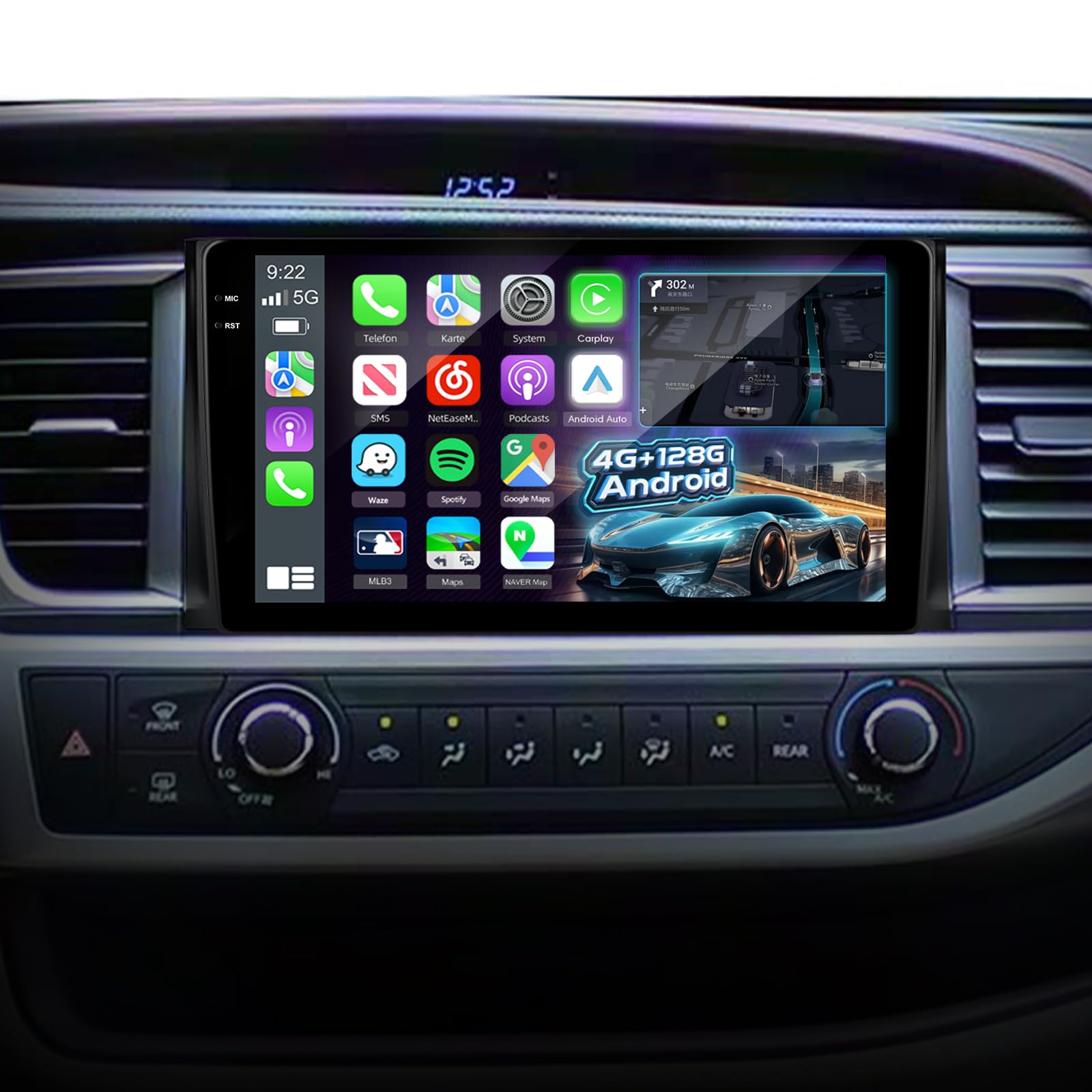 Photo 1 of NHOPEEW Android Car Stereo for Toyota Highlander 2014-2019
