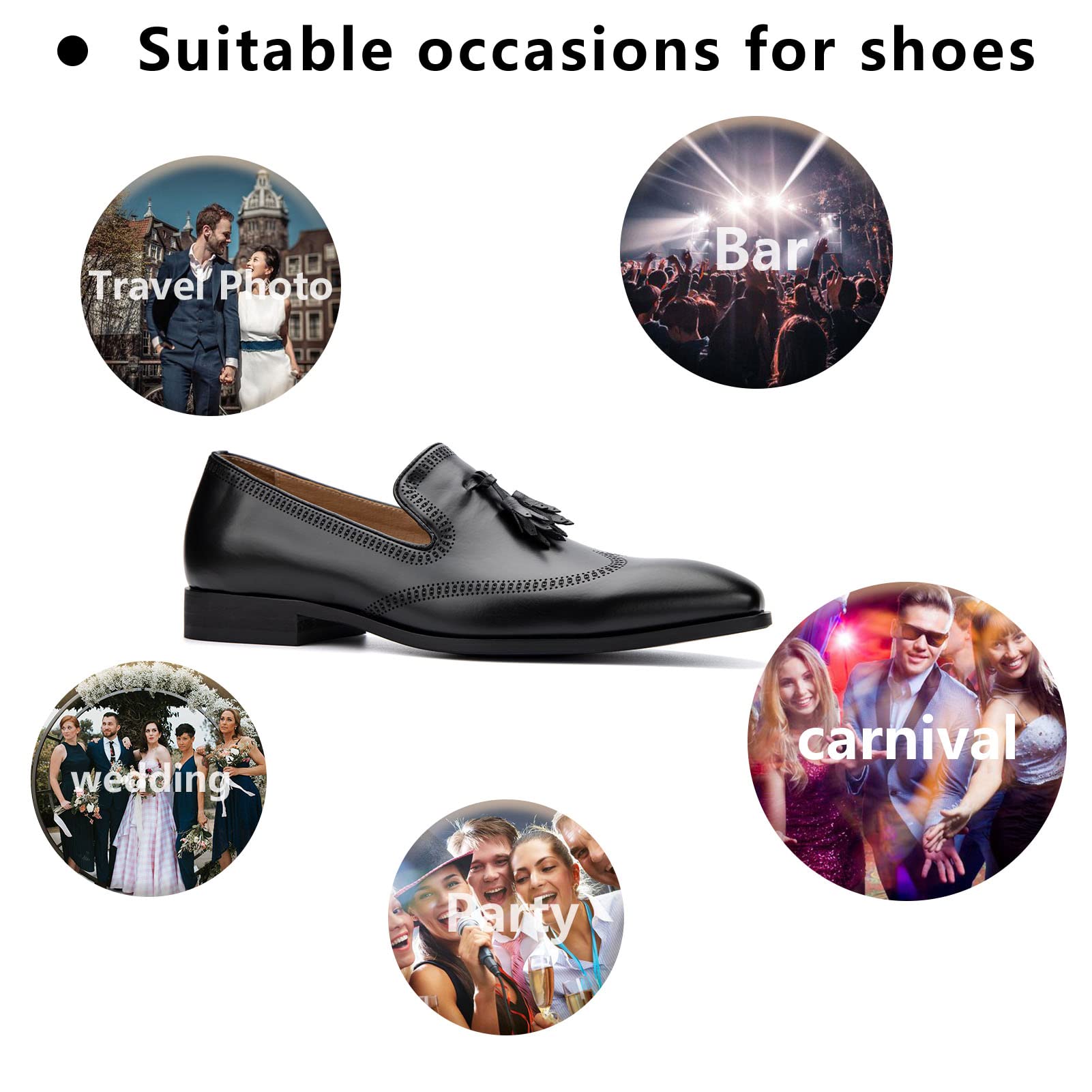 MEIJIANA Mocassini Uomo Scarpe Eleganti Scarpe Estive Uomo Casual Slip On Scarpe