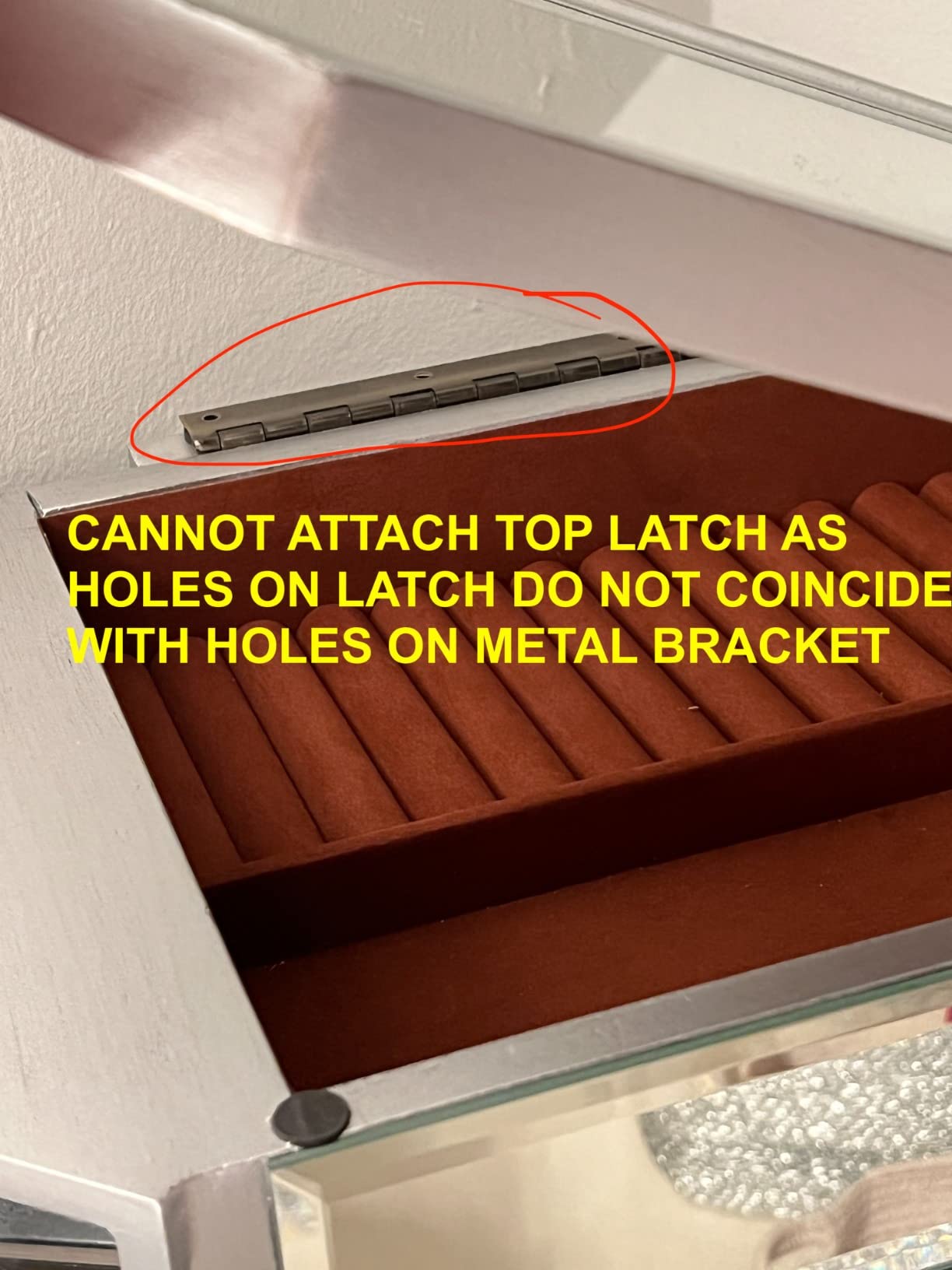 42/mo Finance Powell Jewelry Armoire Wood, Silver Mirrored Buy Now