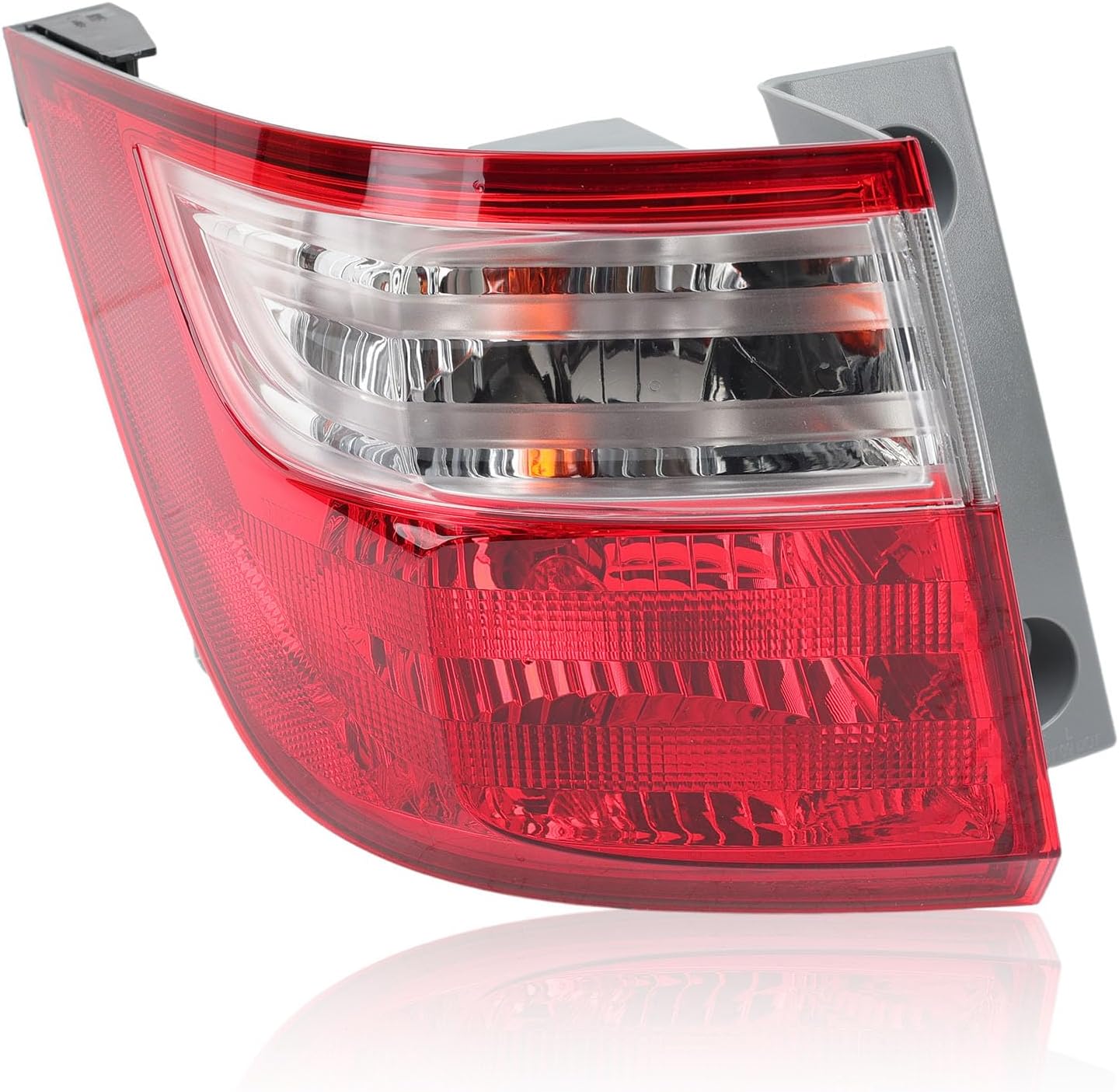 Tail Light Assembly Compatible with 2011 2012 2013 Honda Odyssey Rear Taillight Left Driver Side Includes Bulb 33550TK8A01 HO2804100